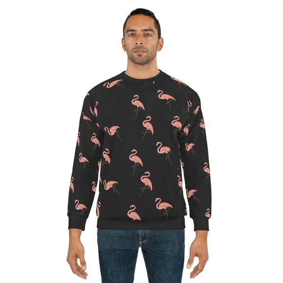 Flamingo Unisex Sweatshirt - Picture 4 of 6